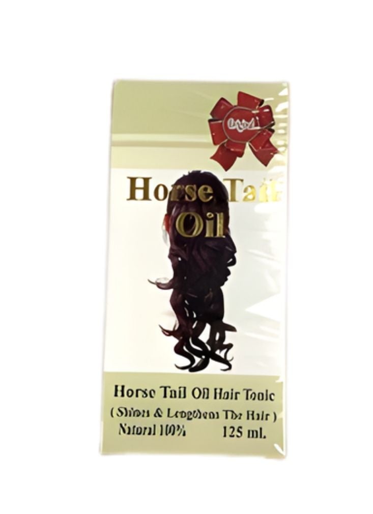 Sesa Horse Tail Hair Oil Box – Herbal Hair Growth Oil Packaging for Hair Strengthening, Cream Color, 1 Pc - Image 3